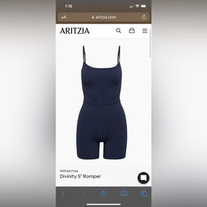 Wilfred Free Divinity Cami Romper M